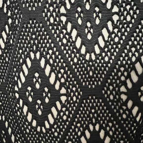 Renee C black lace skirt.  Size M - Picture 3 of 3